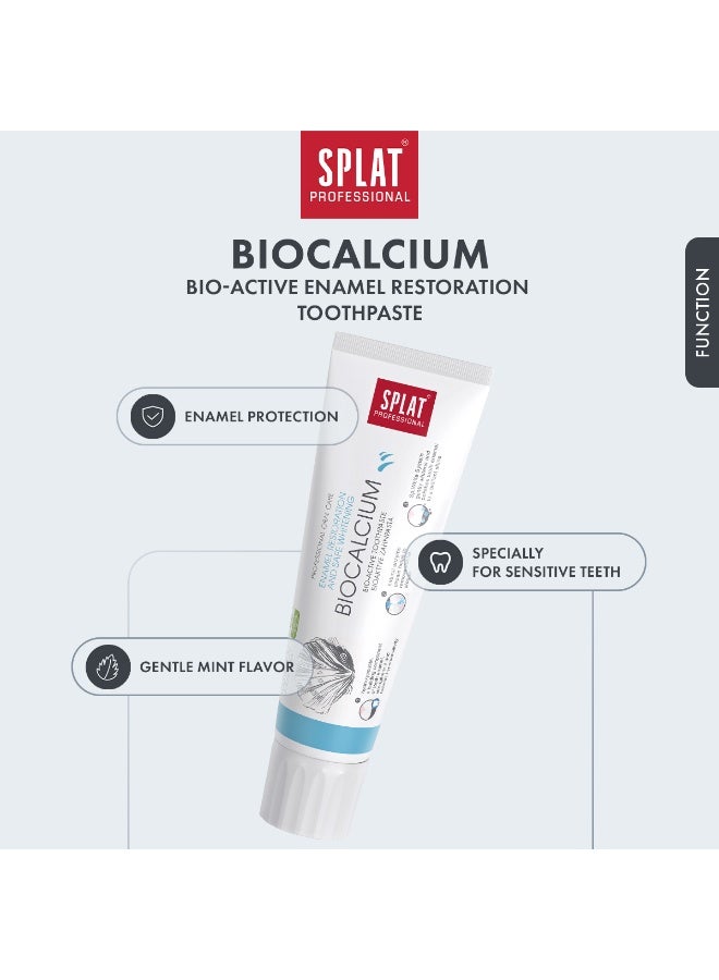 سبلات بروفيشنال بيوكالسيوم | معجون أسنان طبيعي | كالسيوم نشط | يساعد على استعادة مينا الأسنان | 100 مل - Image 3